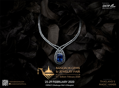 璀璨盛典 2020年第65屆泰國曼谷珠寶首飾展覽會(BGJF)即將開展