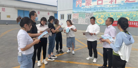 普法先行，服務發展——五原縣自然資源局開展“法制宣傳進企業，法律咨詢服務”活動